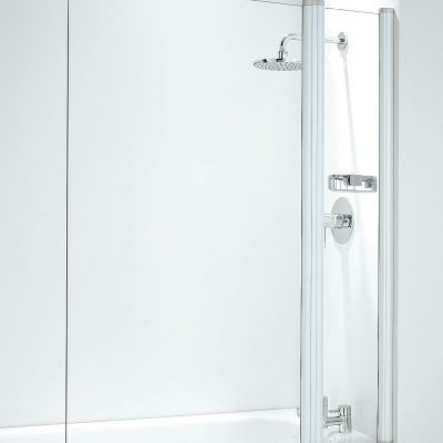 Frameless Square Screen With Panel & Basket 07.SFQ105CUC
