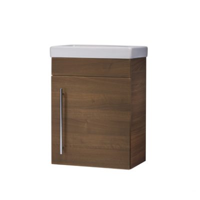 Esta 450mm wall mounted walnut ESWM45AW