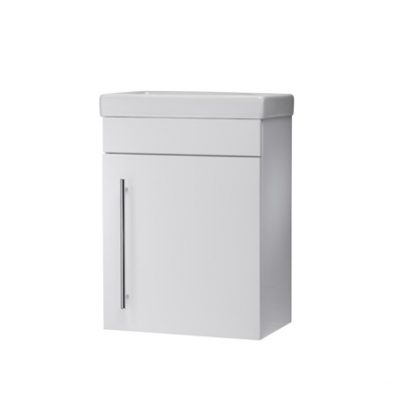 Esta 450mm wall mounted white ESWM45W