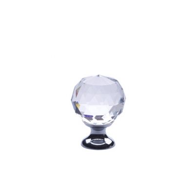 Hampton Faceted Glass Handle