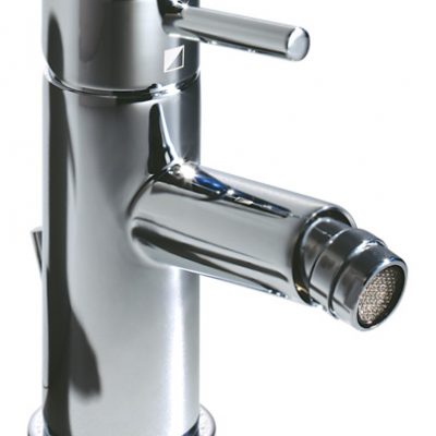 Storm bidet mixer with pop up waste T222002